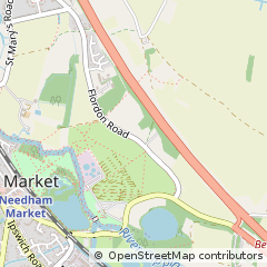 Map of Ipswich, Suffolk