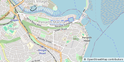 Map of Penarth