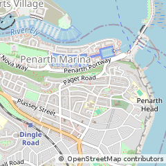 Map of Penarth