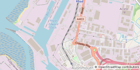 Map of Bristol, Avon