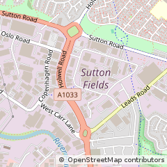 Map of Hull
