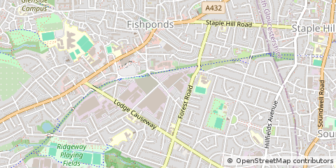 Map of Bristol