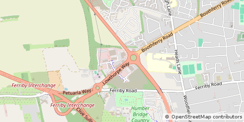 Map of Hull, East Yorkshire