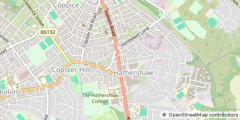 Map of Oldham