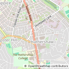 Map of Oldham