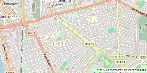 Map of Liverpool