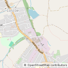 Map of Heanor, Derbyshire