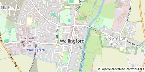 Map of Wallingford