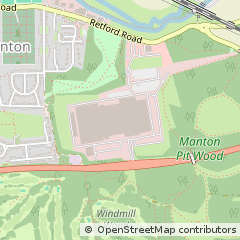 Map of Worksop