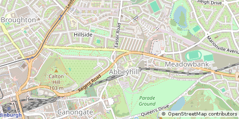 Map of Edinburgh