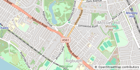 Map of Liverpool