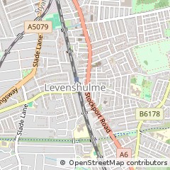 Map of Manchester