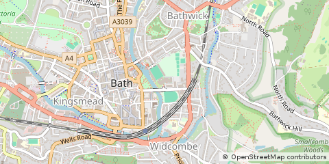 Map of Bath