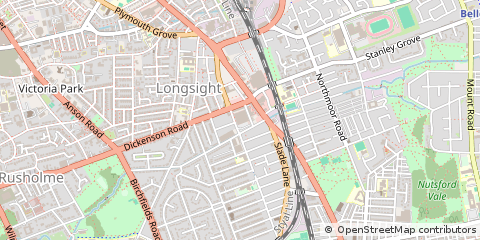 Map of Manchester