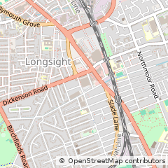 Map of Manchester