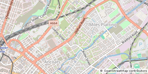 Map of Manchester