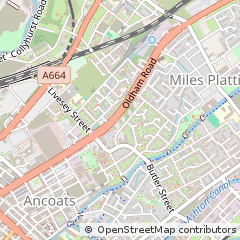 Map of Manchester