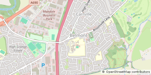 Map of Durham