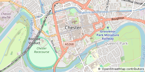 Map of Chester