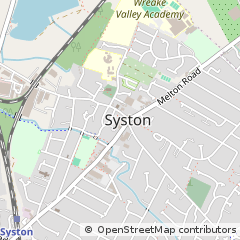 Map of Leicester, Leicestershire