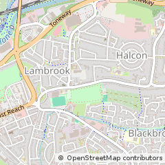 Map of Taunton