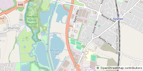 Map of Leicester