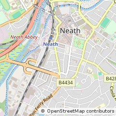 Map of Neath