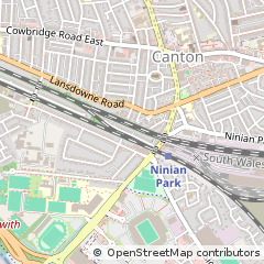 Map of Cardiff