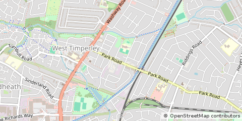 Map of Altrincham