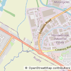 Map of Hinckley, Leicestershire