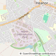 Map of Heanor, Derbyshire