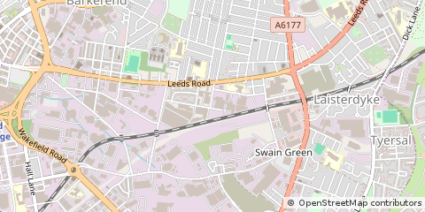 Map of Bradford