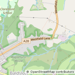 Map of ST. Leonards-on-SEA, East Sussex