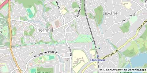 Map of Cardiff