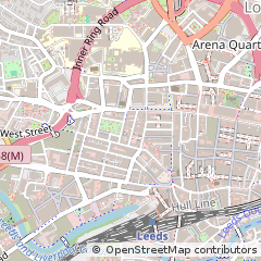 Map of Leeds