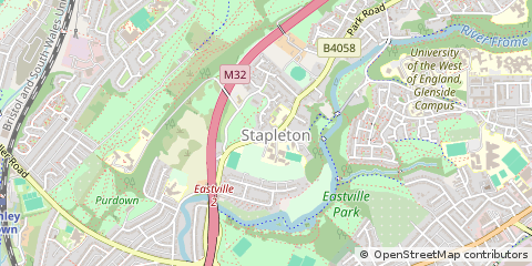 Map of Bristol