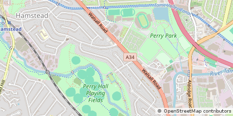 Map of Birmingham