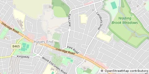 Map of Hayes