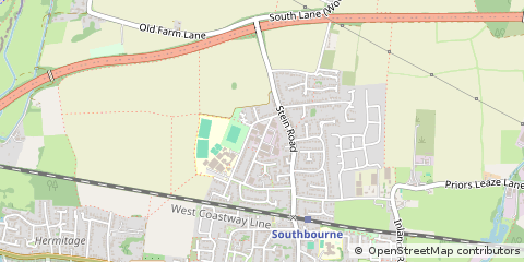 Map of Emsworth, Hampshire