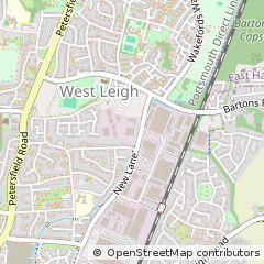 Map of Havant, Hampshire