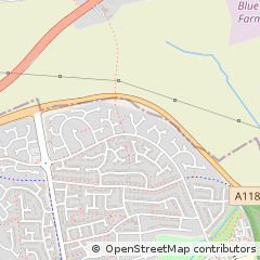 Map of Billingham, Cleveland