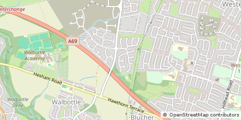 Map of Tyne and Wear