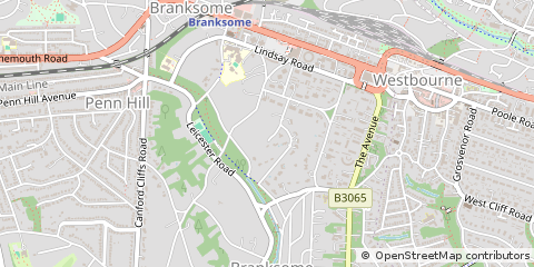 Map of Poole