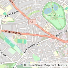 Map of Wolverhampton