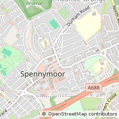 Map of Spennymoor