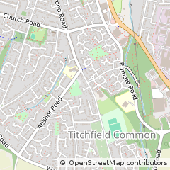 Map of Fareham