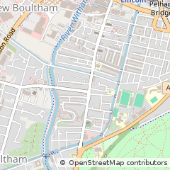 Map of Lincoln