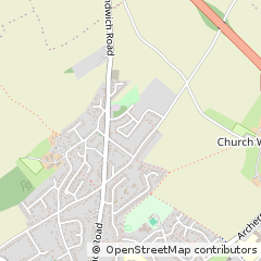 Map of Dover, Kent