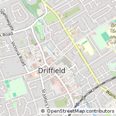 Map of Driffield, East Yorkshire