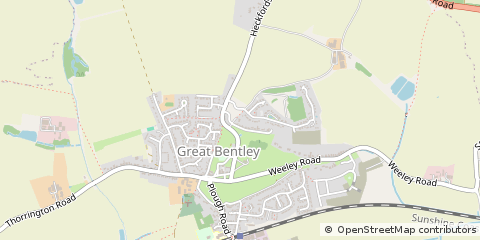 Map of Colchester, Essex